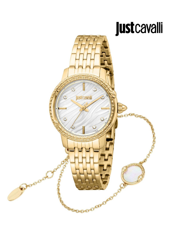 Just Cavalli Ladies Watch with Bracelet